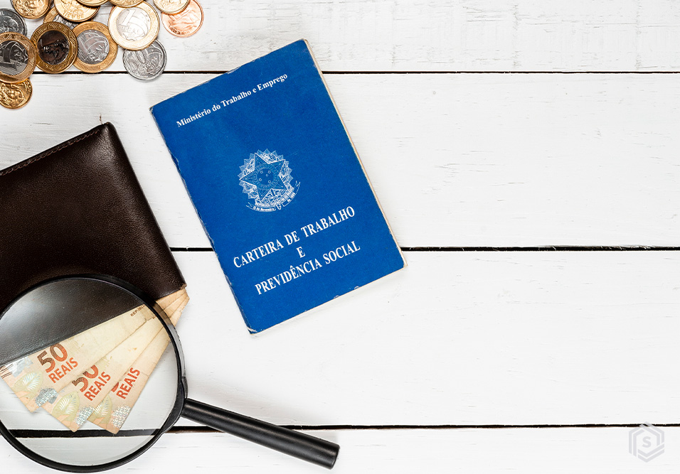 CTPS física e moedas 