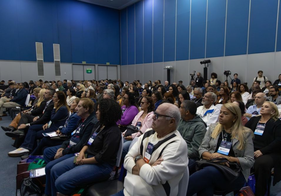 Pessoas em evento