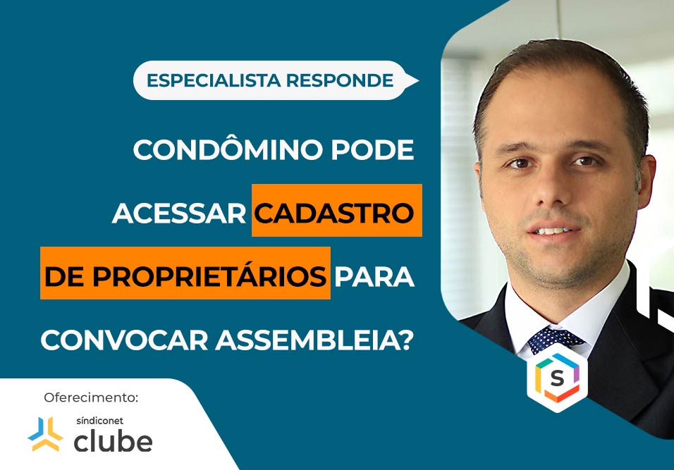 Convocação de assembleia por morador