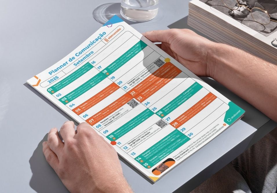 Download gratuito Planner de comunicação do síndico: edição de setembro